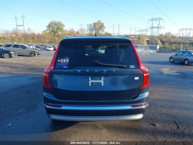 YV4BR0CL4N1816664 Volvo Xc90 Recharge Plug-in Hybrid T8 Inscription 7 Passenger