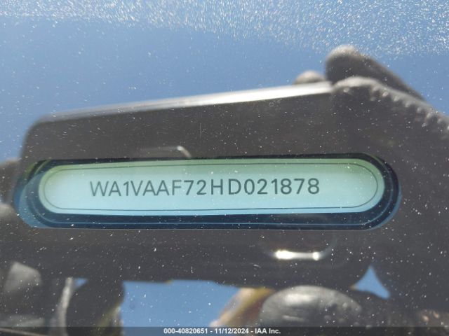 WA1VAAF72HD021878 Audi Q7 3.0t Premium