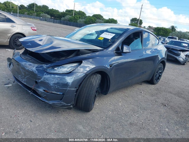 2022 TESLA MODEL Y 7SAYGDEE6NA003715 Photo 1