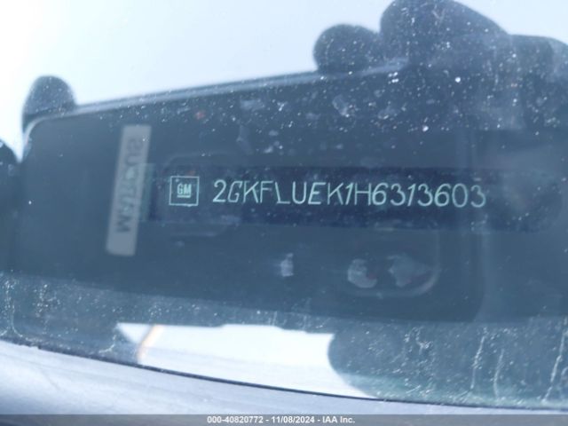 2GKFLUEK1H6313603 GMC Terrain Slt