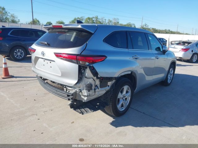 5TDBZRBH8NS579524 Toyota Highlander Le