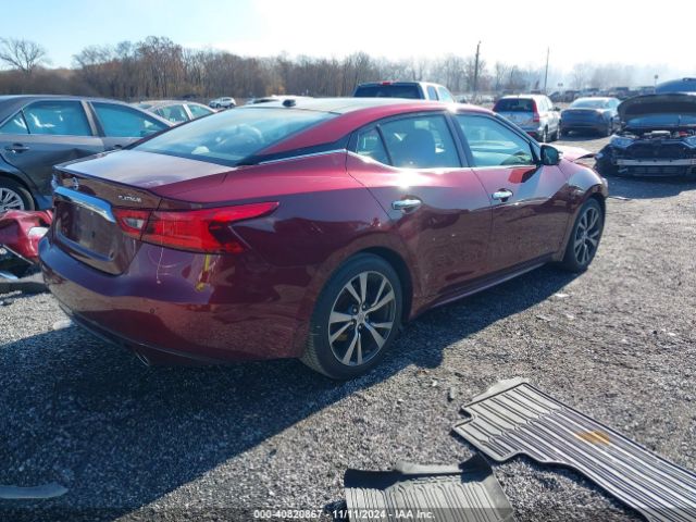 1N4AA6AP4HC372196 Nissan Maxima 3.5 Platinum