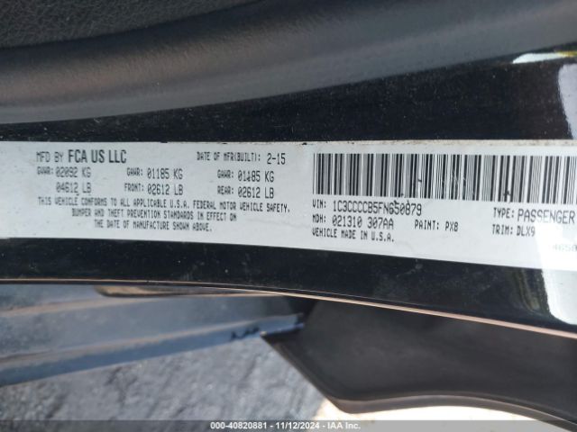1C3CCCCB5FN650879 Chrysler 200 C