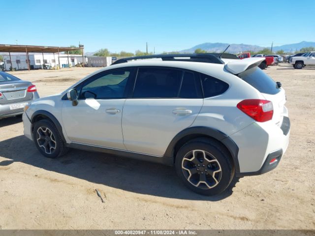 JF2GPACC7E8306323 Subaru Xv Crosstrek 2.0i Premium