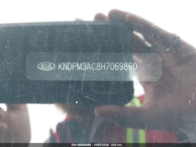 KNDPM3AC8H7069860 KIA Sportage Lx