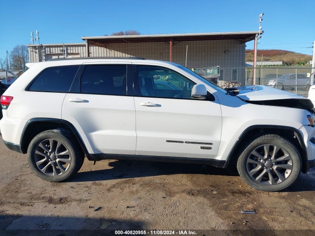 1C4RJFBG6GC417018 Jeep Grand Cherokee Limited 75th Anniversary