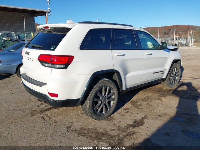 1C4RJFBG6GC417018 Jeep Grand Cherokee Limited 75th Anniversary