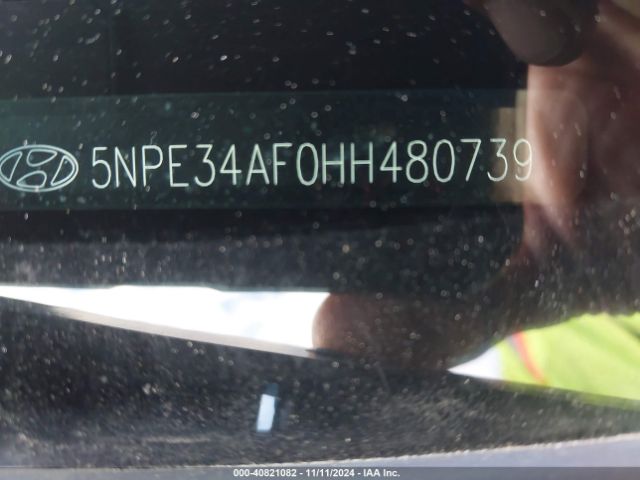 5NPE34AF0HH480739 Hyundai Sonata Sport