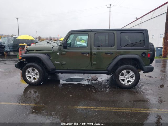 1C4HJXDN5MW592125 Jeep Wrangler Unlimited Sport S 4x4