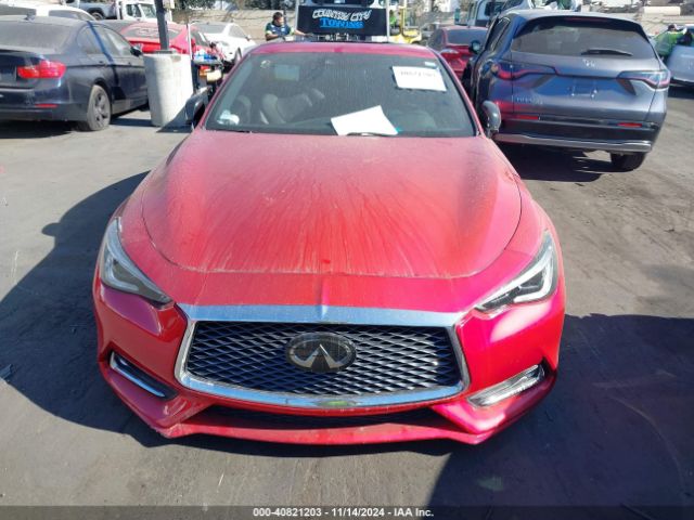 JN1FV7EK6KM360533 Infiniti Q60 3.0t Red Sport 400