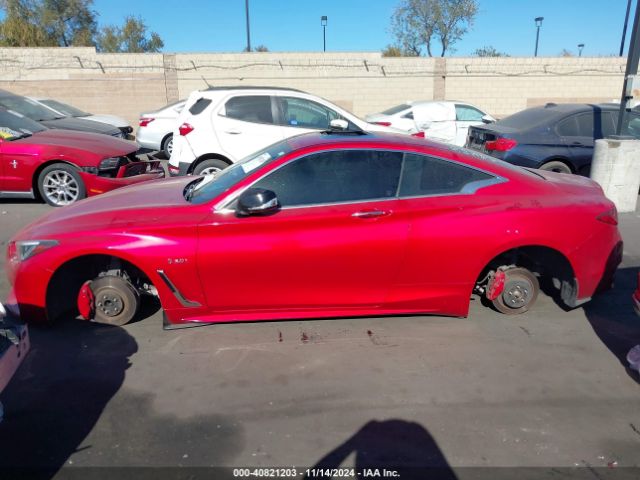 JN1FV7EK6KM360533 Infiniti Q60 3.0t Red Sport 400