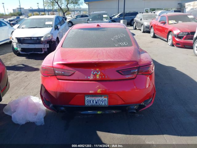 JN1FV7EK6KM360533 Infiniti Q60 3.0t Red Sport 400