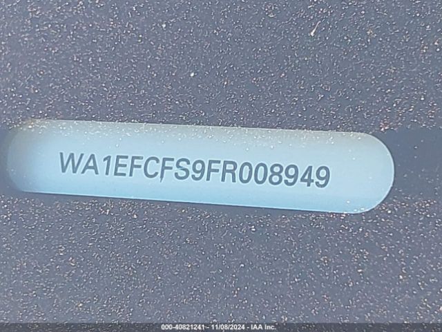 WA1EFCFS9FR008949 Audi Q3 2.0t Premium Plus