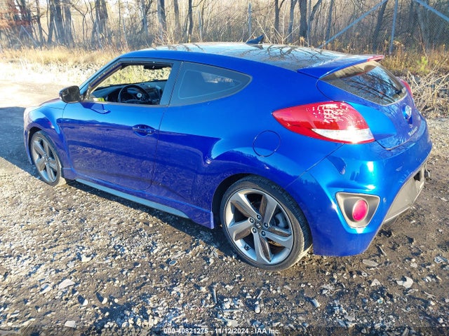 Hyundai Veloster Turbo W/black 2014 KMHTC6AEXEU205810 Image 3