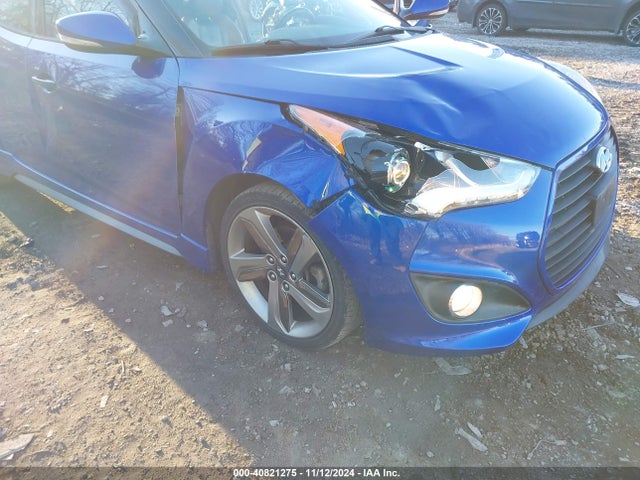 Hyundai Veloster Turbo W/black 2014 KMHTC6AEXEU205810 Image 6