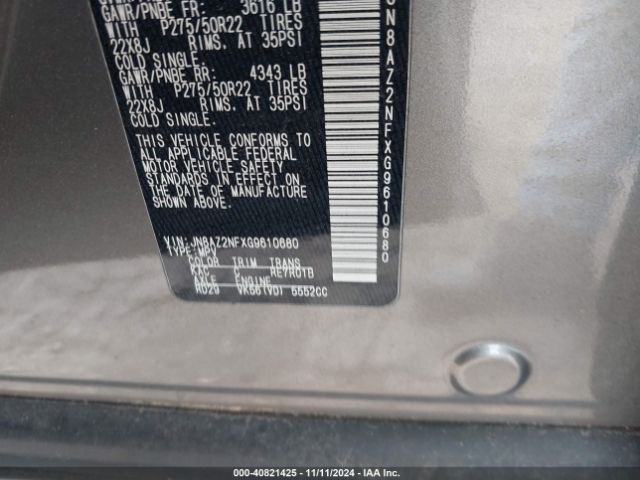 JN8AZ2NFXG9610680 Infiniti QX80