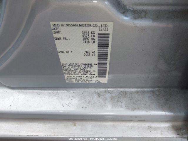 1N4BL4CV0NN320210 Nissan Altima Sr Fwd