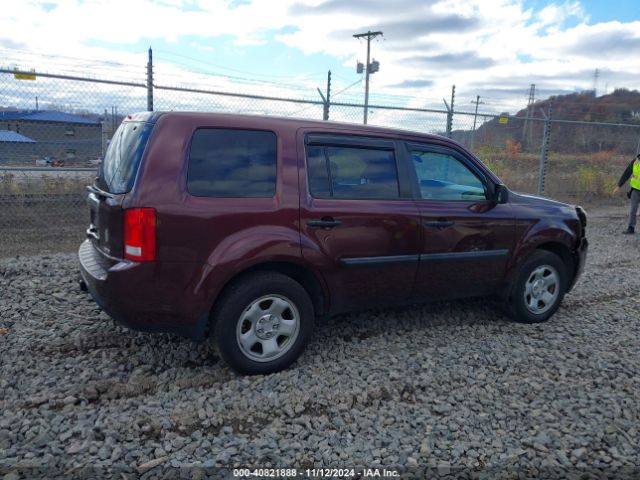 5FNYF4H24FB003346 Honda PILOT LX