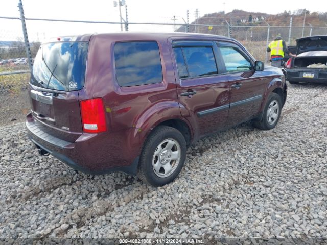 5FNYF4H24FB003346 Honda PILOT LX