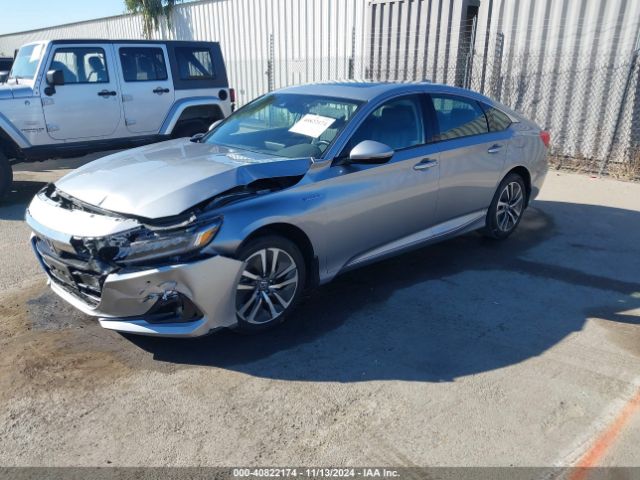 1HGCV3F59NA015196 Honda Accord Hybrid Ex-l