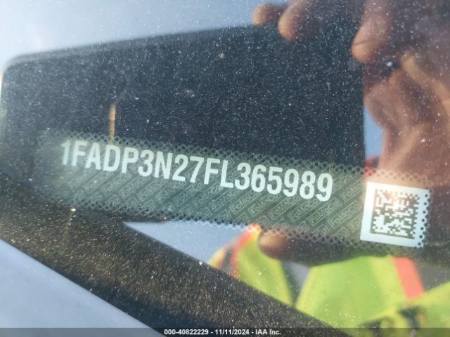 1FADP3N27FL365989 Ford Focus Titanium