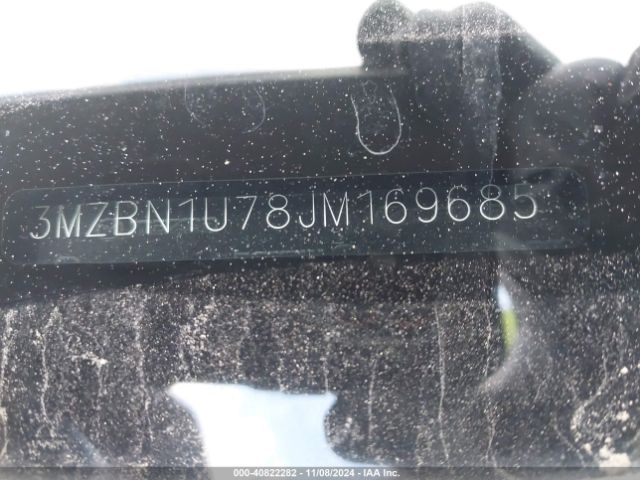 3MZBN1U78JM169685 Mazda Mazda3 Sport