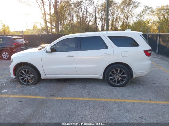 1C4RDJDGXJC255117 Dodge Durango Gt Awd