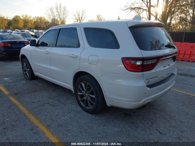 1C4RDJDGXJC255117 Dodge Durango Gt Awd