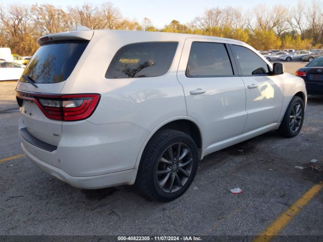 1C4RDJDGXJC255117 Dodge Durango Gt Awd