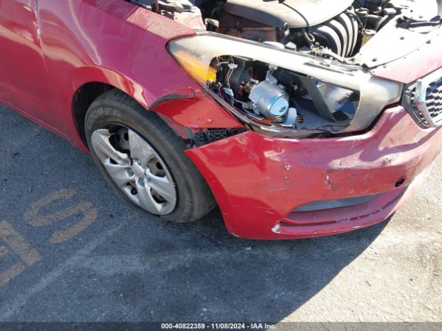 KNAFK4A61G5609302 KIA FORTE LX