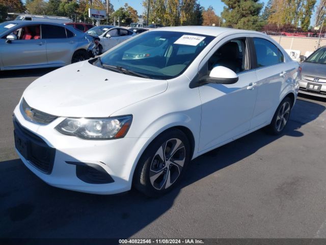 1G1JF5SB8H4123833 Chevrolet Sonic Premier Auto