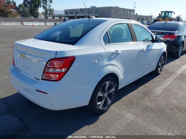 1G1JF5SB8H4123833 Chevrolet Sonic Premier Auto