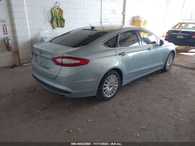 3FA6P0PU4ER378317 Ford Fusion Energi Se Luxury