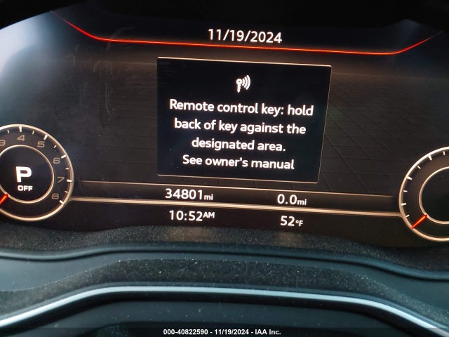 WAUB4CF58KA052942 Audi S5 3.0t Premium