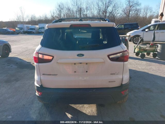 MAJ6P1CL0JC193600 Ford Ecosport Ses