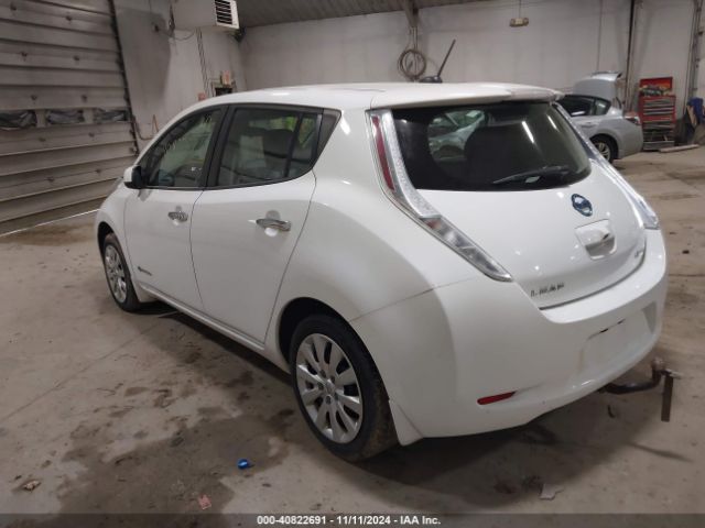 1N4AZ0CP1FC322663 Nissan LEAF S