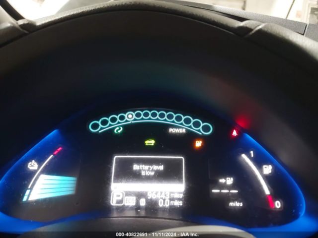 1N4AZ0CP1FC322663 Nissan LEAF S