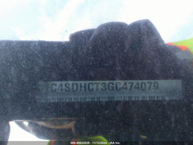 1C4SDHCT3GC474079 Dodge Durango R/t