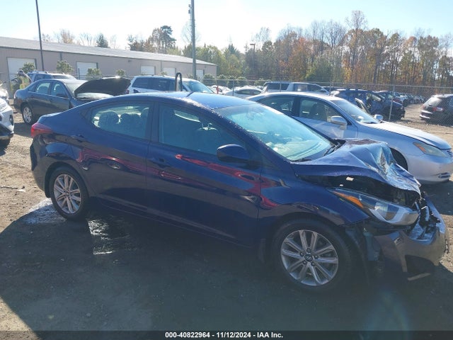 Hyundai ELANTRA SE 2014 5NPDH4AE9EH538489 Image 1