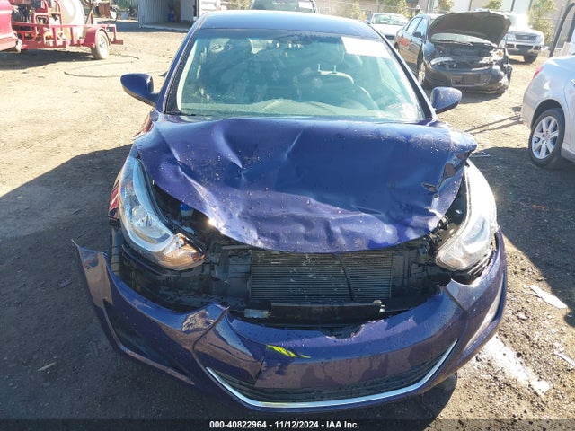 Hyundai ELANTRA SE 2014 5NPDH4AE9EH538489 Image 6