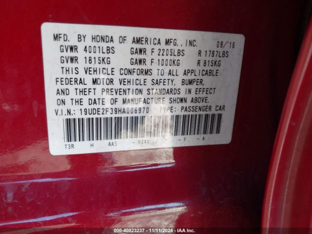 19UDE2F39HA006970 Acura Ilx Acurawatch Plus Package