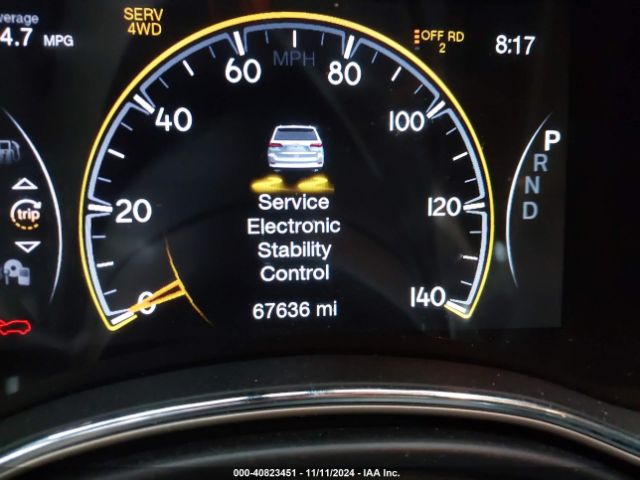 1C4RJFCT3GC333315 Jeep Grand Cherokee Overland