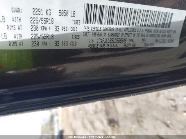 1C4PJLLB5LD568848 Jeep Cherokee Altitude Fwd