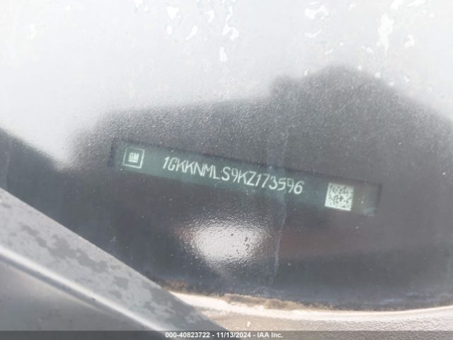 1GKKNMLS9KZ173596 GMC Acadia Slt-1