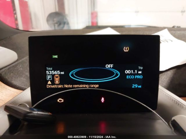 WBY1Z4C54FV503145 BMW I3 Base W/range Extender