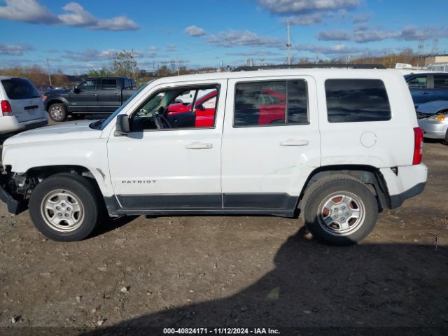 1C4NJPBB8HD172582 Jeep Patriot Sport Fwd