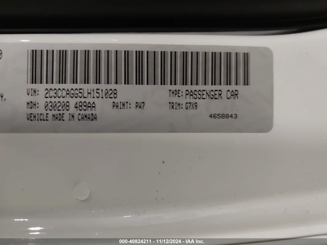 2C3CCAGG5LH151028 Chrysler 300 300s Awd