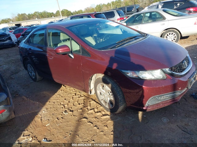 Honda Civic Lx 2015 2HGFB2F53FH555355 Image 1