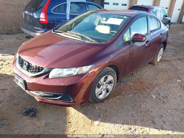 Honda Civic Lx 2015 2HGFB2F53FH555355 Image 2