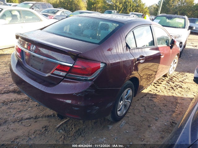 Honda Civic Lx 2015 2HGFB2F53FH555355 Image 4